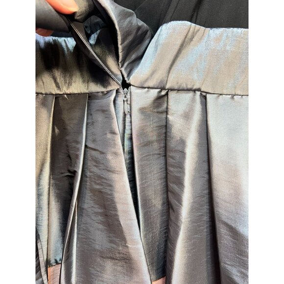 S.L. Fashions Womens Fit & Flare Party Dress Size 6 Black Metallic Sleeveless - Picture 13 of 13